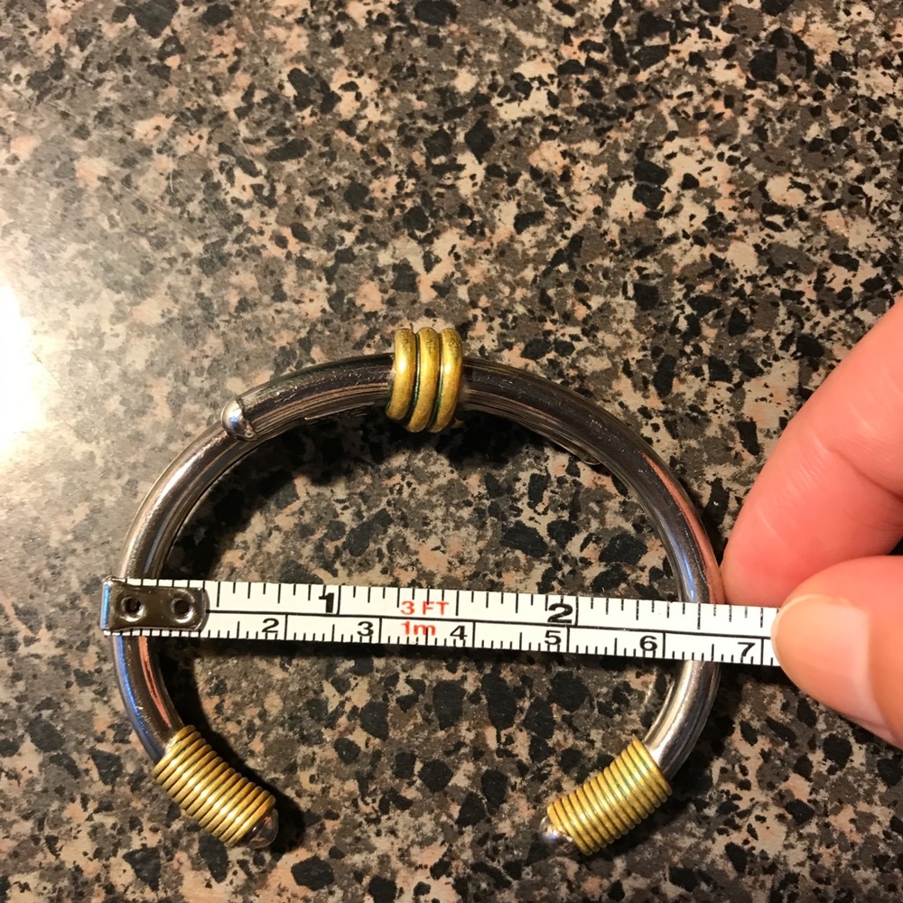 Sterling Silver Bracelet Ring Set - image 2